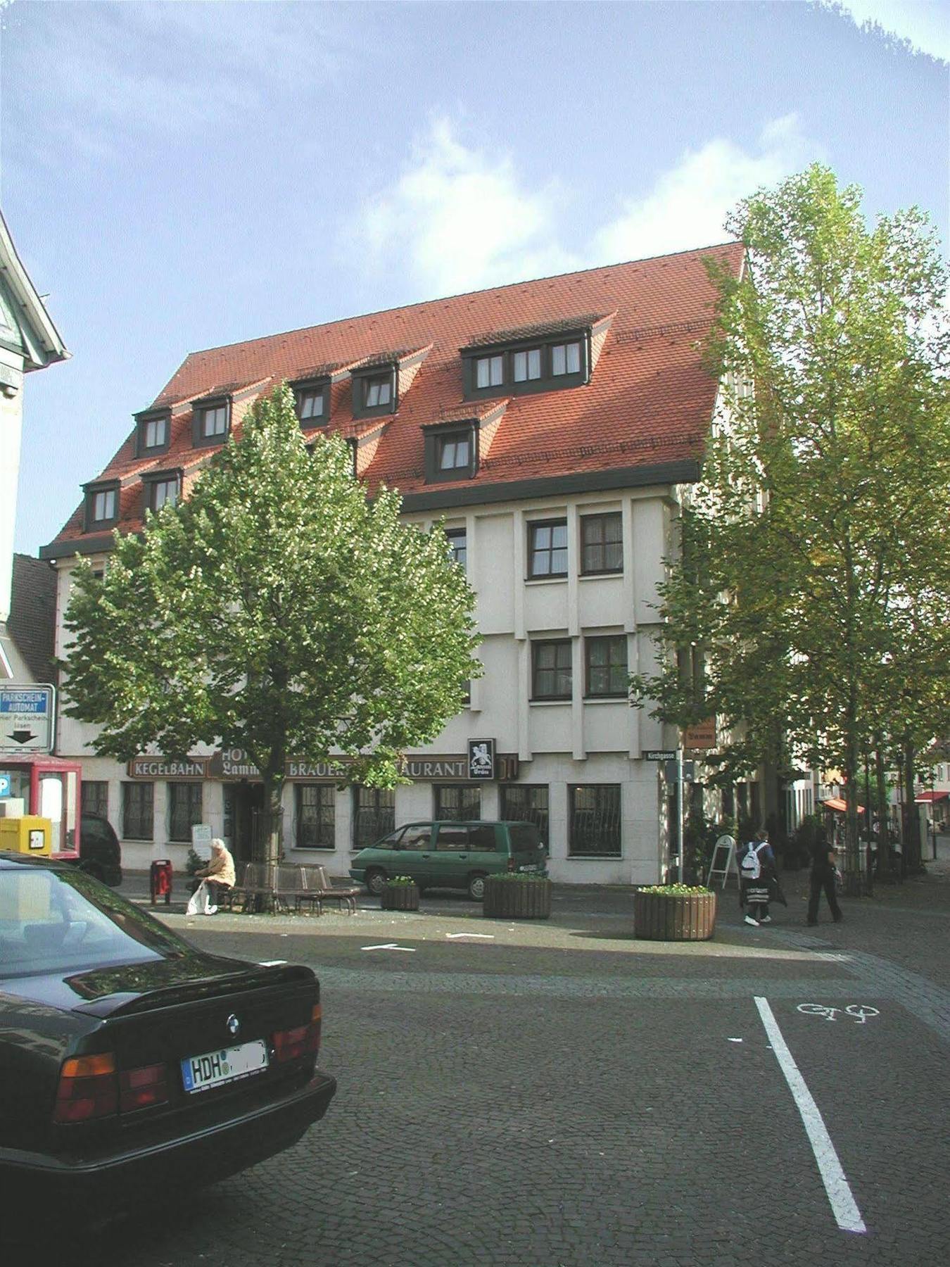 Hotel Und Restaurant Lamm กิงเงน อัน แดร์เบรนซ์ ภายนอก รูปภาพ